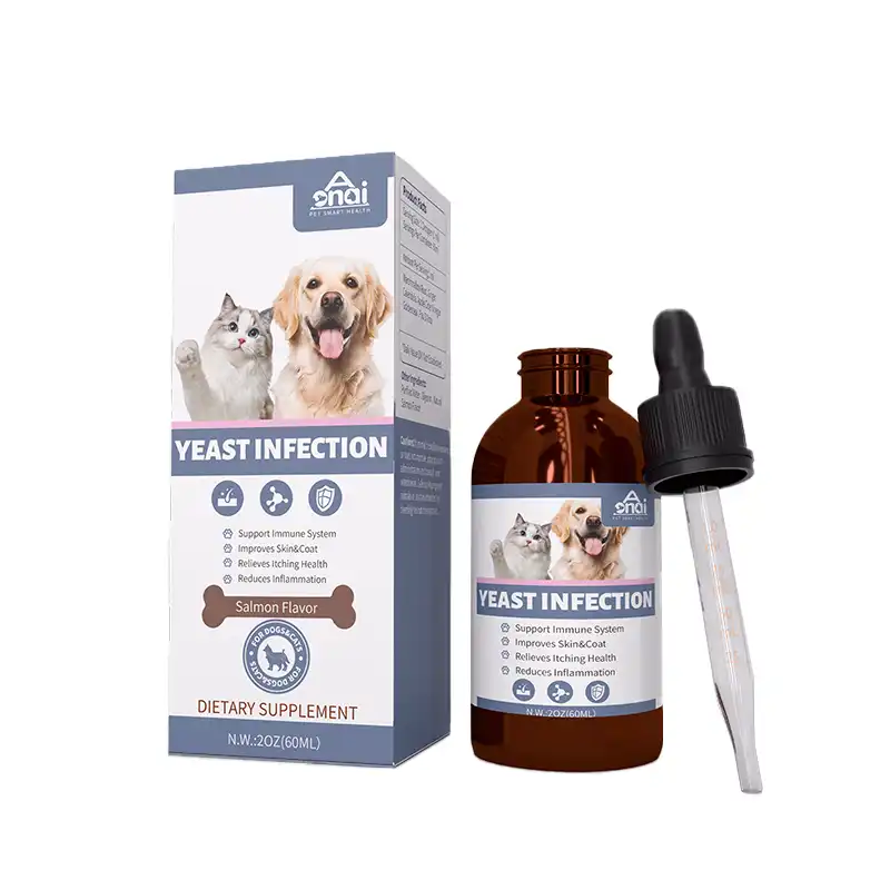 Yeast infection drops help relieve itching and inflammation.